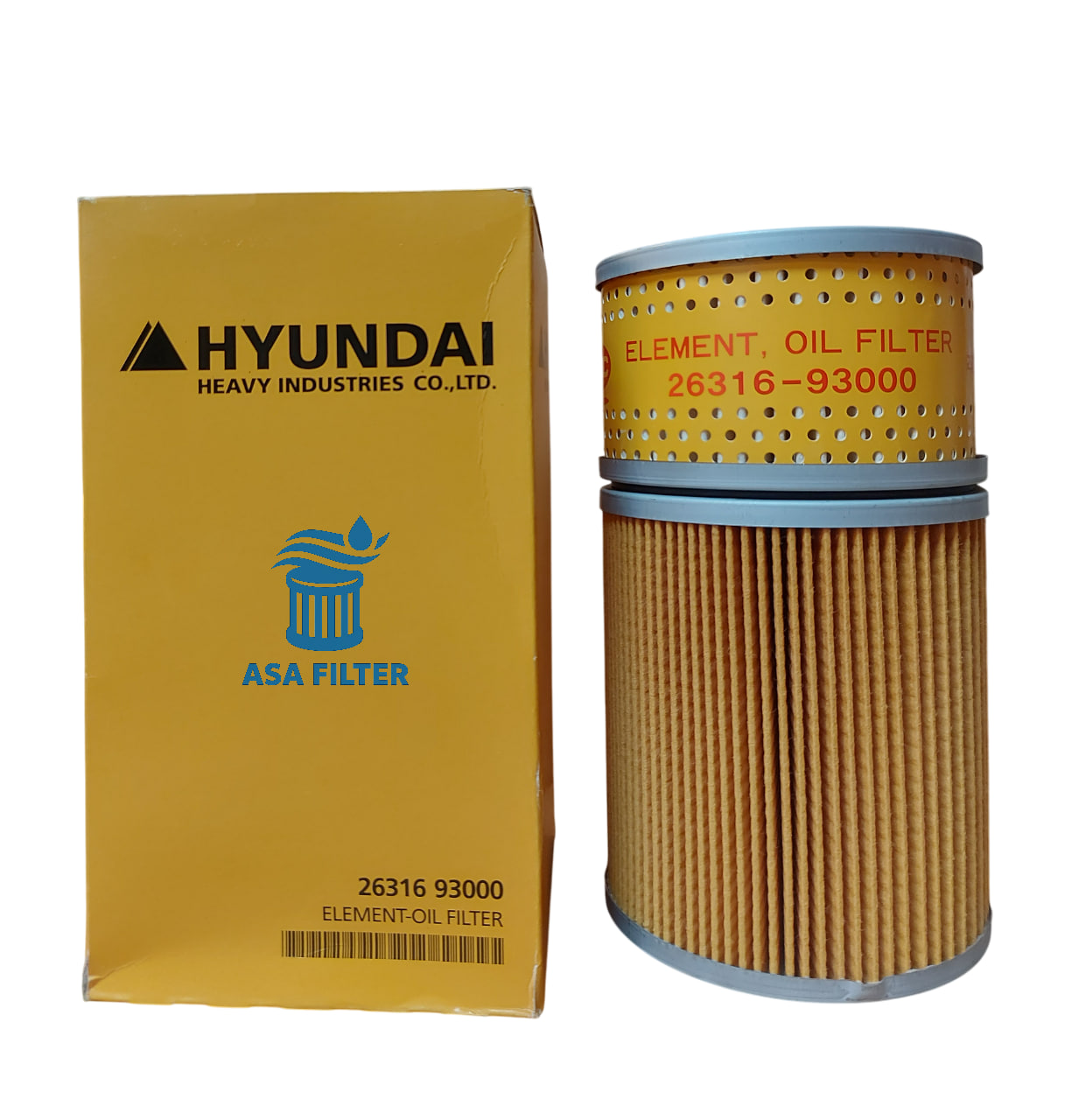 فیلتر روغن 93000-26316 بیل هیوندای (اصلی)
