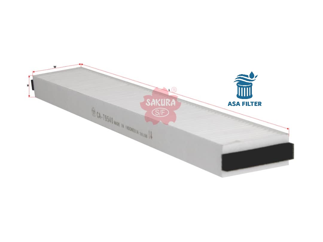 فیلتر هوا کابین داخلی CA-79540 ساکورا - تراکتور کلاس