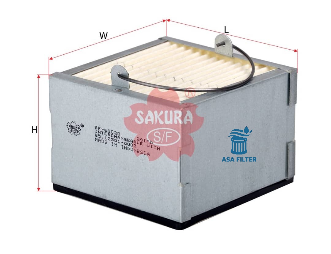 فیلتر آبگیر گازوئیل SF-68020 ساکورا - تراکتور 6090